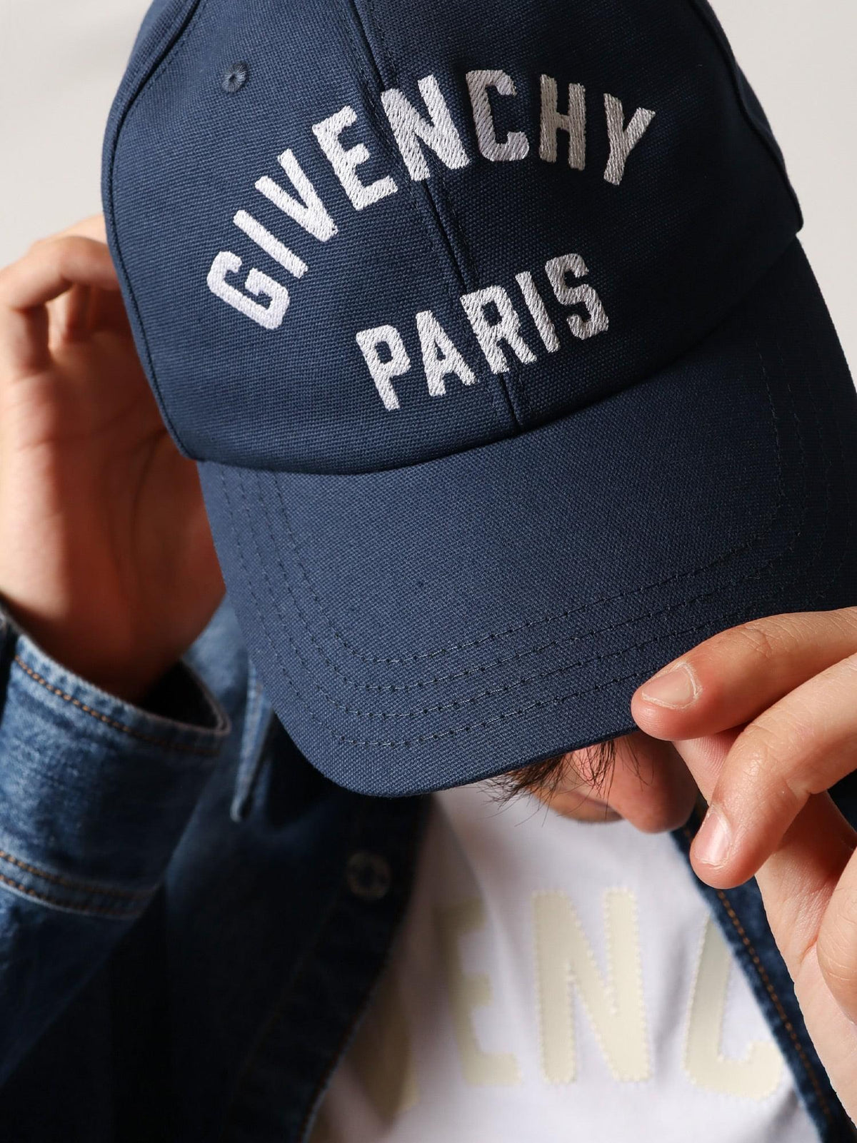 Givenchy Men Cotton Baseball Hat