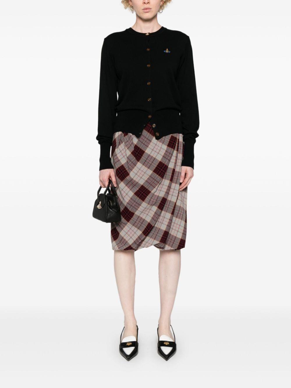Vivienne Westwood Women Bea Ribbed-Knit Cardigan