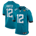 Jacksonville Jaguars Travis Hunter Teal 2025 NFL Draft First Round Pick Game Jersey
