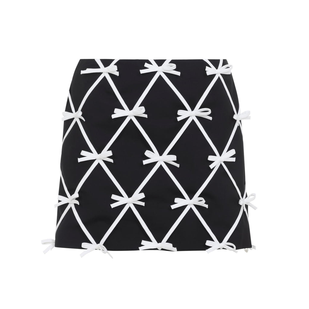 Moschino Bow Mini Skirt Women