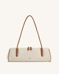 Nova Shoulder Bag - Brown Canvas