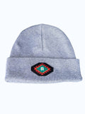 Women's Alvarado Aztec Embroidered Beanie Hat In Grey