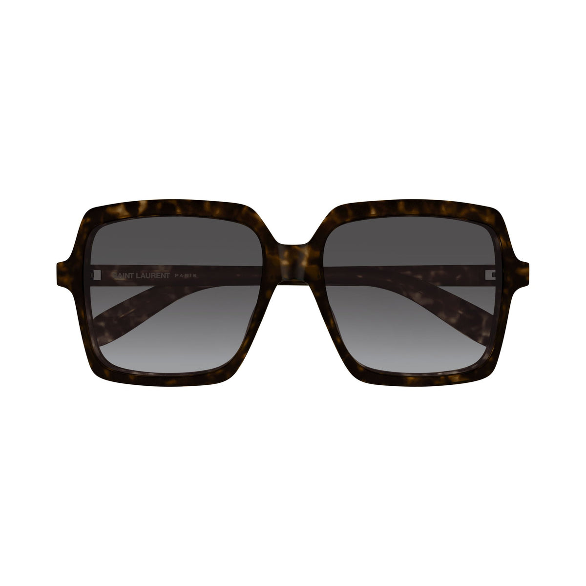 Oversized Square Sunglasses With Tortoiseshell Pattern And Gradient Lenses