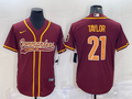 Men's Washington Commanders Sean Taylor #21 Red Game jersey Joint Edition