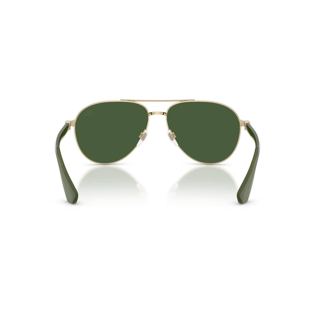 Men's Pilot Sunglasses In Light Gold