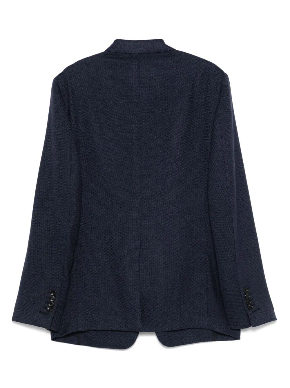 Tom Ford Men Basket Weave Shelton Wool Jacket
