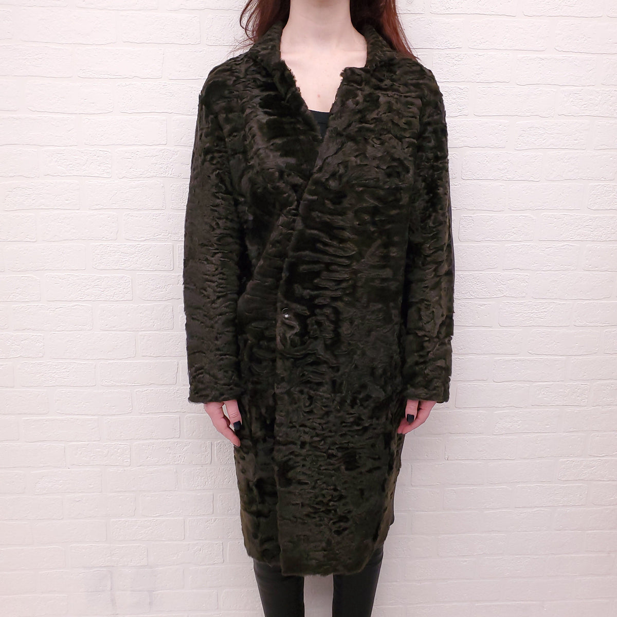 32 PARADISE SWAKARA FUR WITH SUEDE LINING - SIZE S/M
