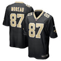 New Orleans Saints Foster Moreau Black Team Game Jersey