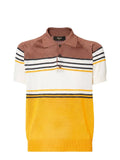 Fendi Men Polo Maxi Stripes