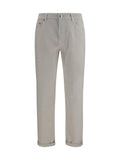 Brunello Cucinelli Men Jeans With Turn-Up Hem