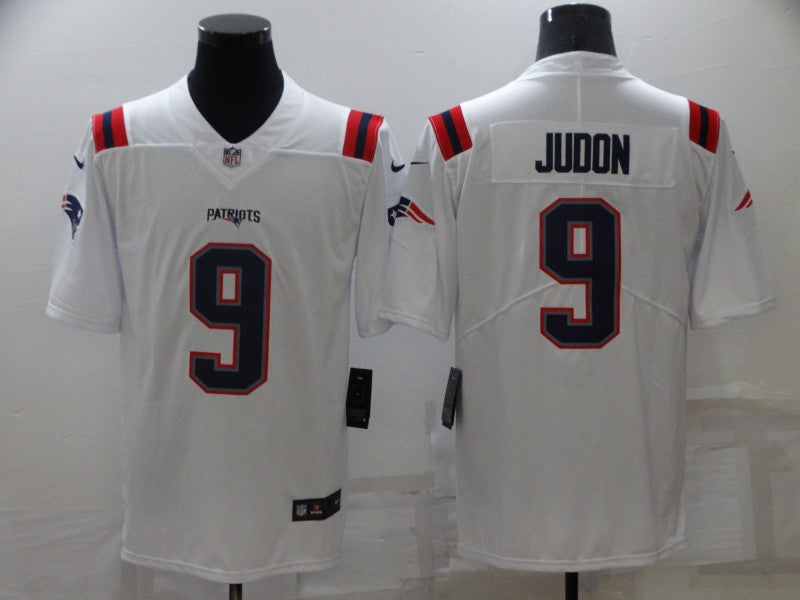 Men's New England Patriots Matthew Judon #9 White Game jersey