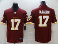 Men's Washington Commanders Terry Mclaurin #17 Red Game jersey