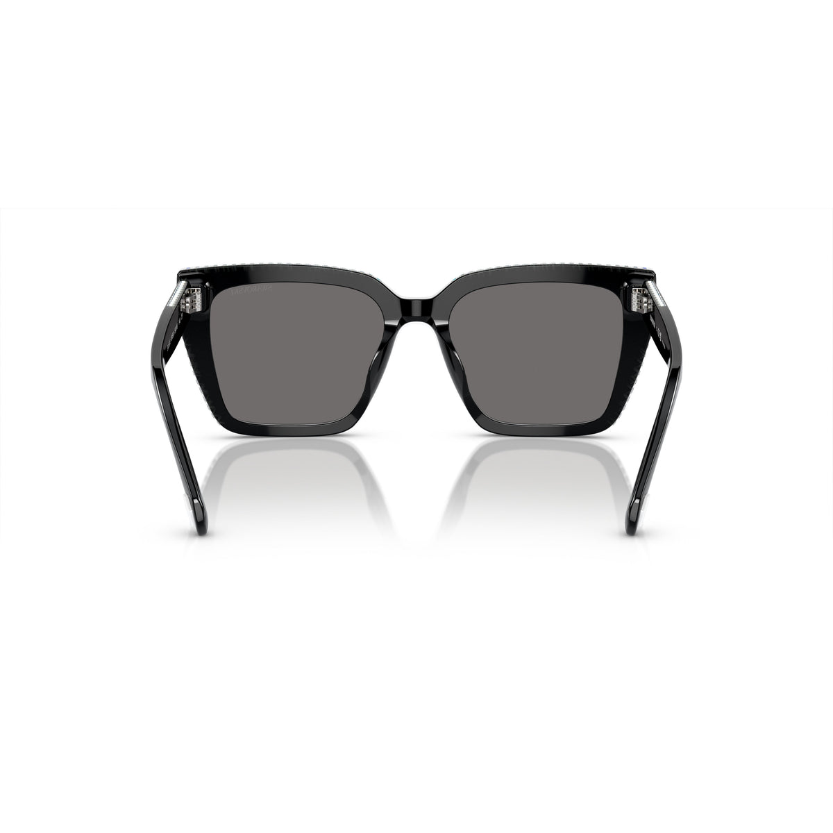 0Sk6013 Oversized Square Frame Sunglasses with Crystal Accents