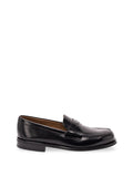 Prada Men Brushed Leather Loafers