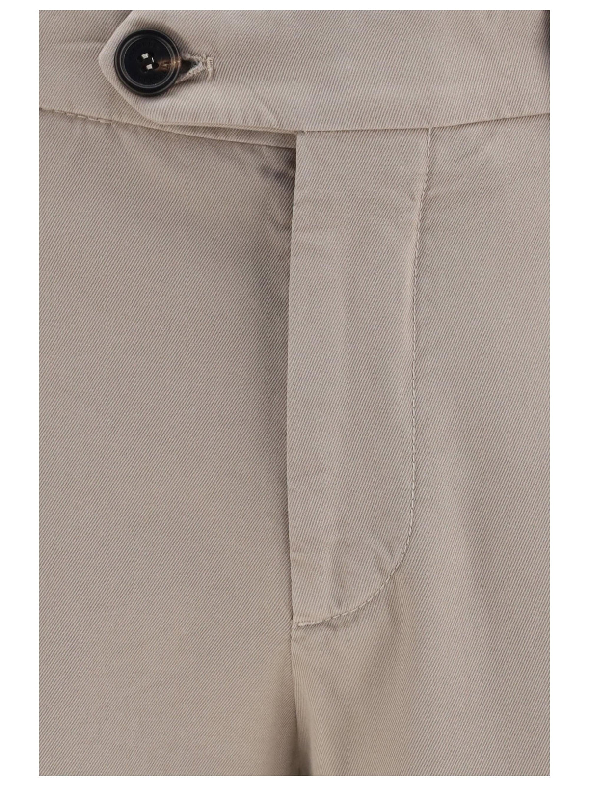 Brunello Cucinelli Men Dyed Cotton Pants