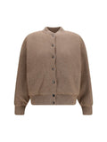 Brunello Cucinelli Women Ribbed Cashmere Bomber