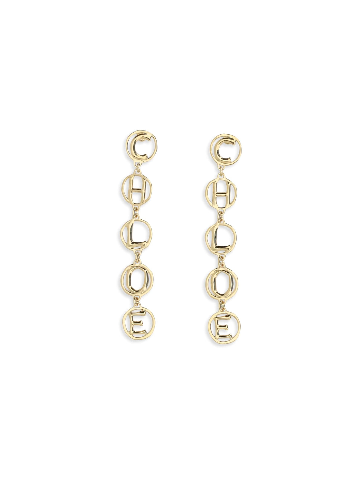 Chloé Women Script Drop Earrings