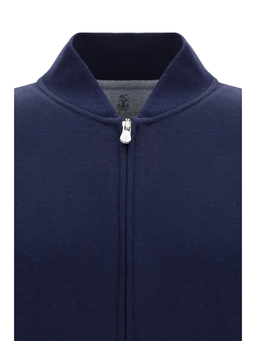 Brunello Cucinelli Men Cotton Zip Sweatshirt