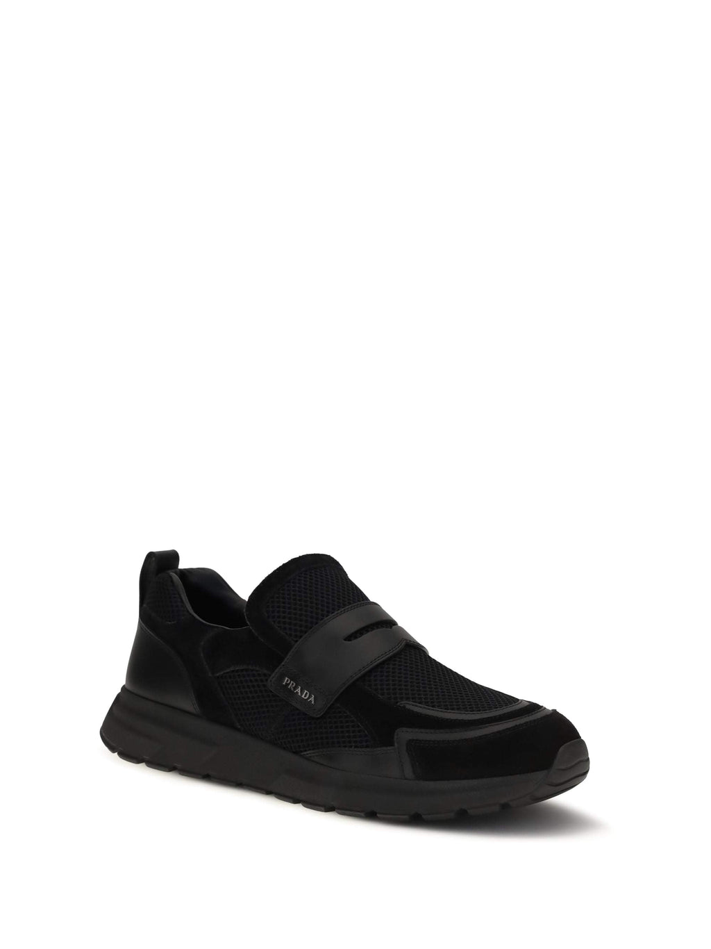 Prada Men Sport Mesh Loafers
