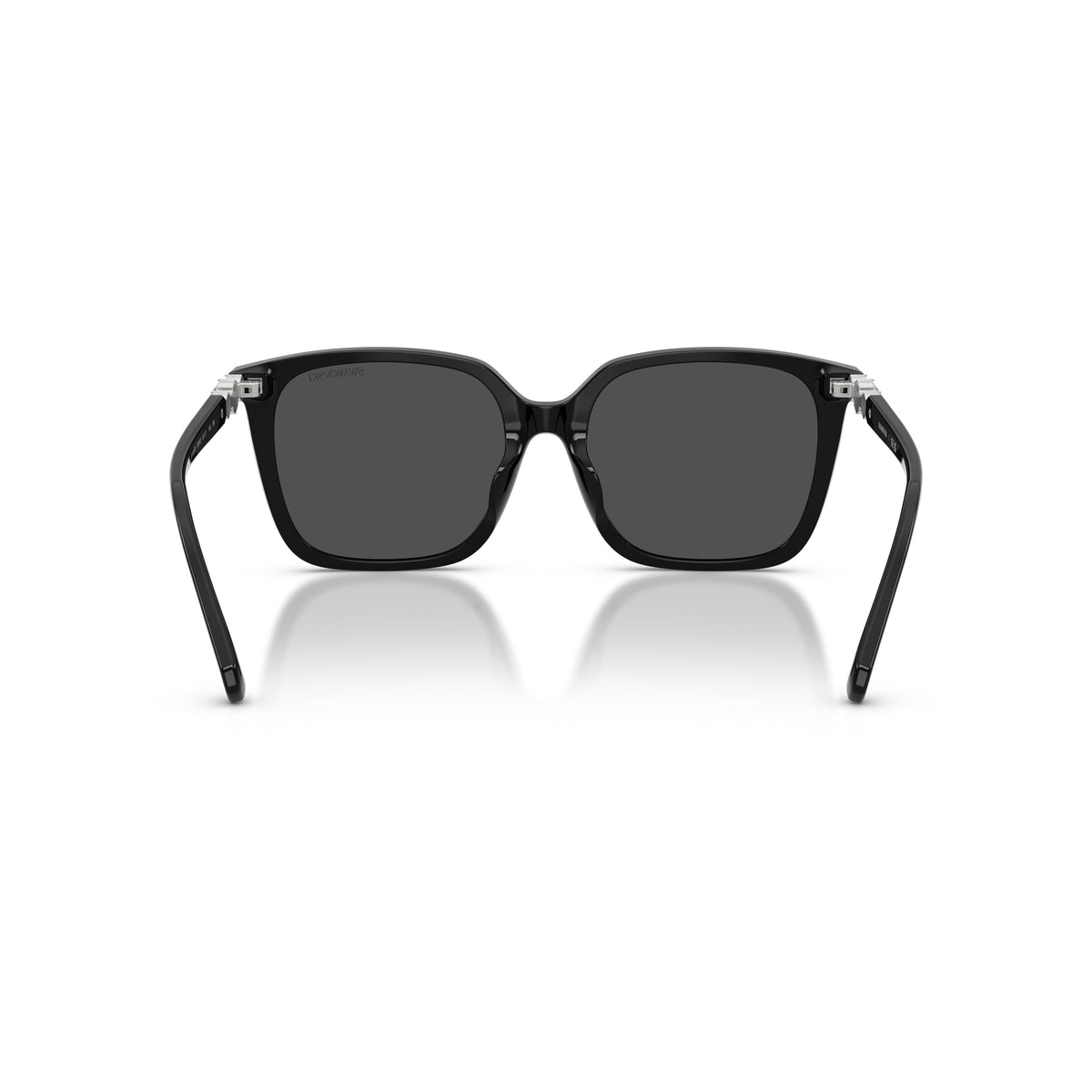 0Sk6053D Square Frame Acetate Sunglasses with Crystal Embellishments