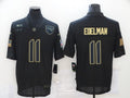 Men's New England Patriots Julian Edelman #11 Black Game Player jersey