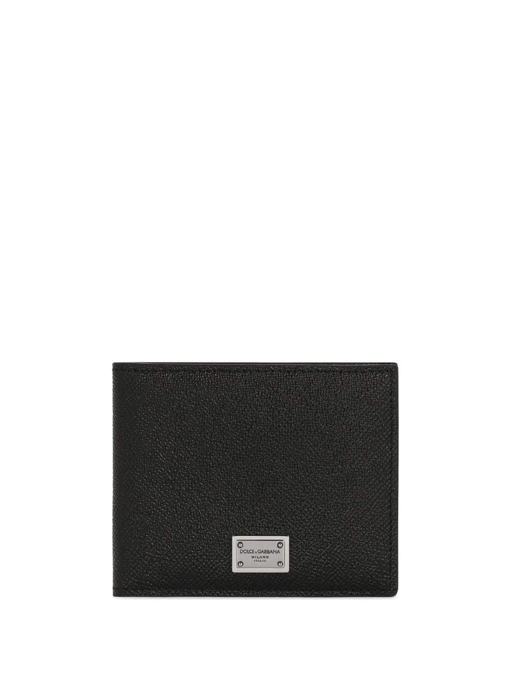 Dolce & Gabbana Men Bi-Fold Leather Wallet
