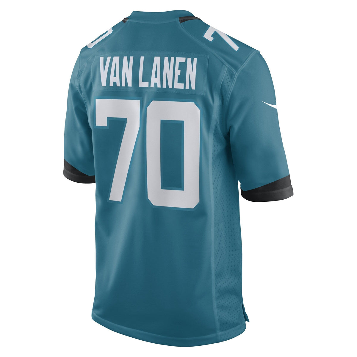 Cole Van Lanen Jacksonville Jaguars Nike Game   Jersey - Teal