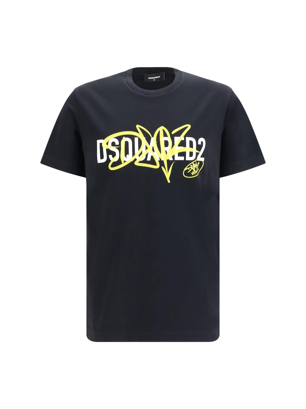 Dsquared2 Men Cotton Printed T-Shirt