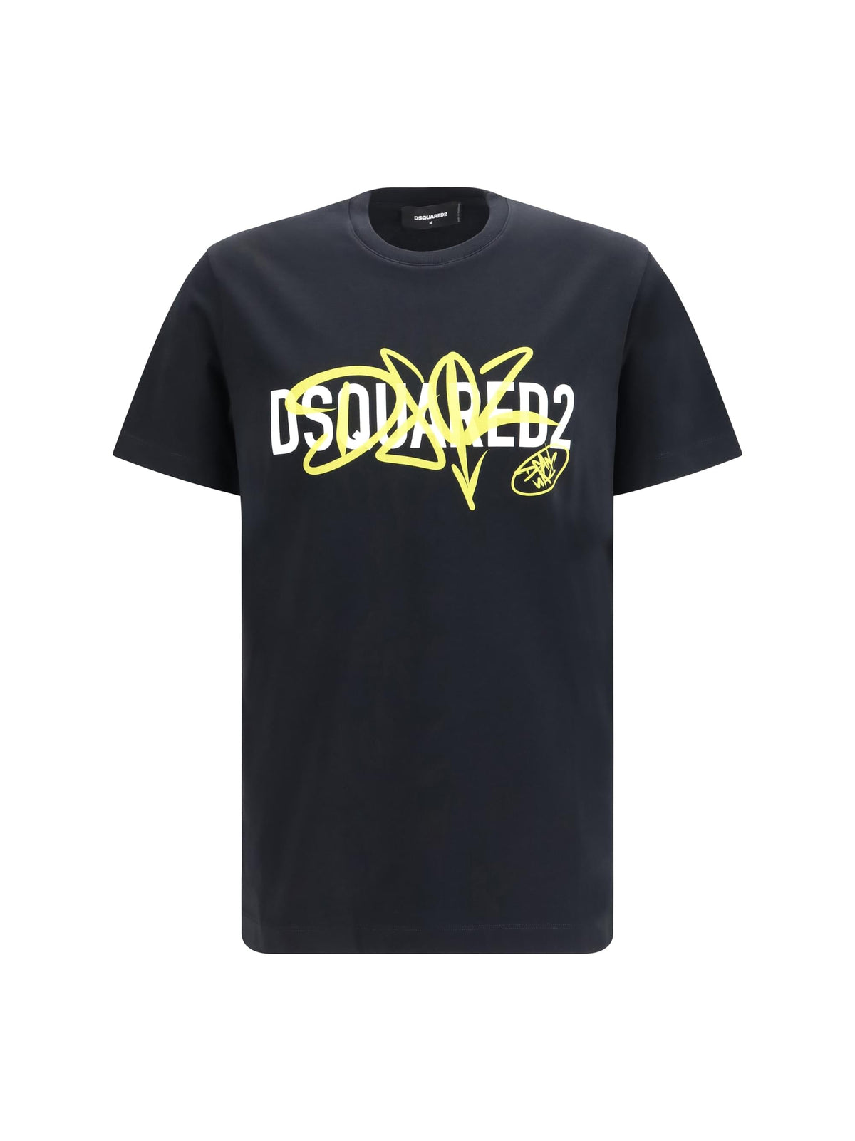 Dsquared2 Men Cotton Printed T-Shirt