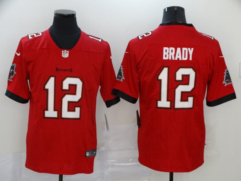 Men's Tampa Bay Buccaneers Tom Brady Red Vapor Limited jersey