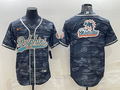 Men's Miami Dolphins Grey Camouflage Game jersey