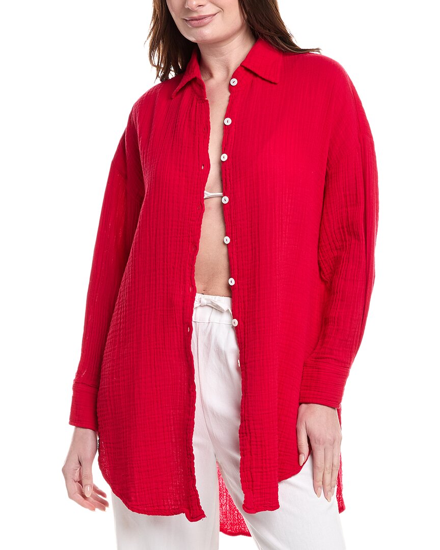 9seed Gauze Button-Down Shirt