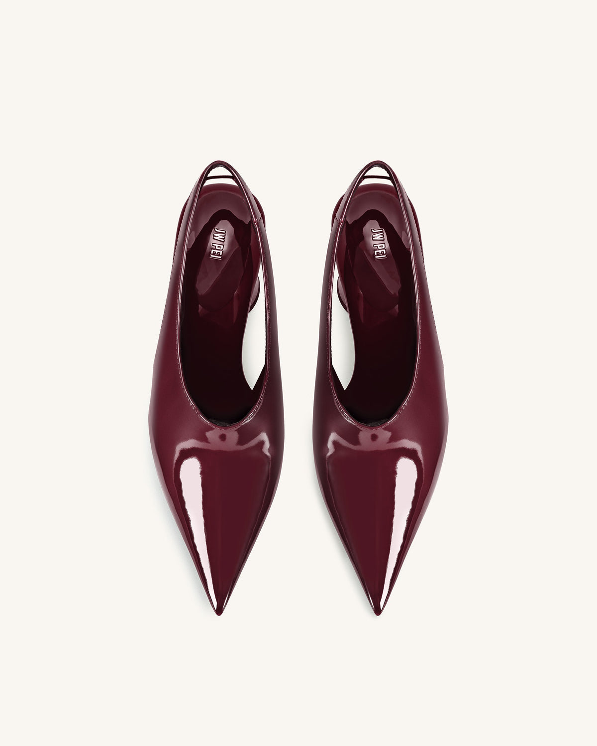 Vivovr High Heel Pumps - Burgundy