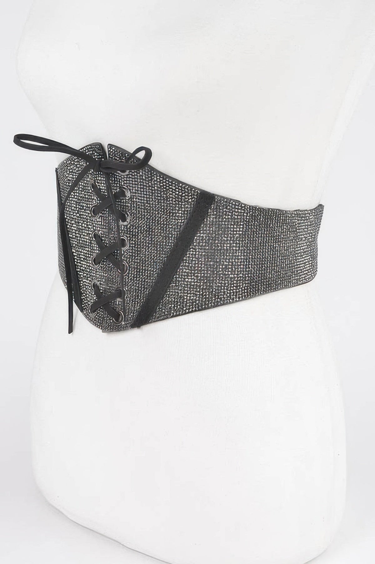 Rhinestone Corset Elastic Belt