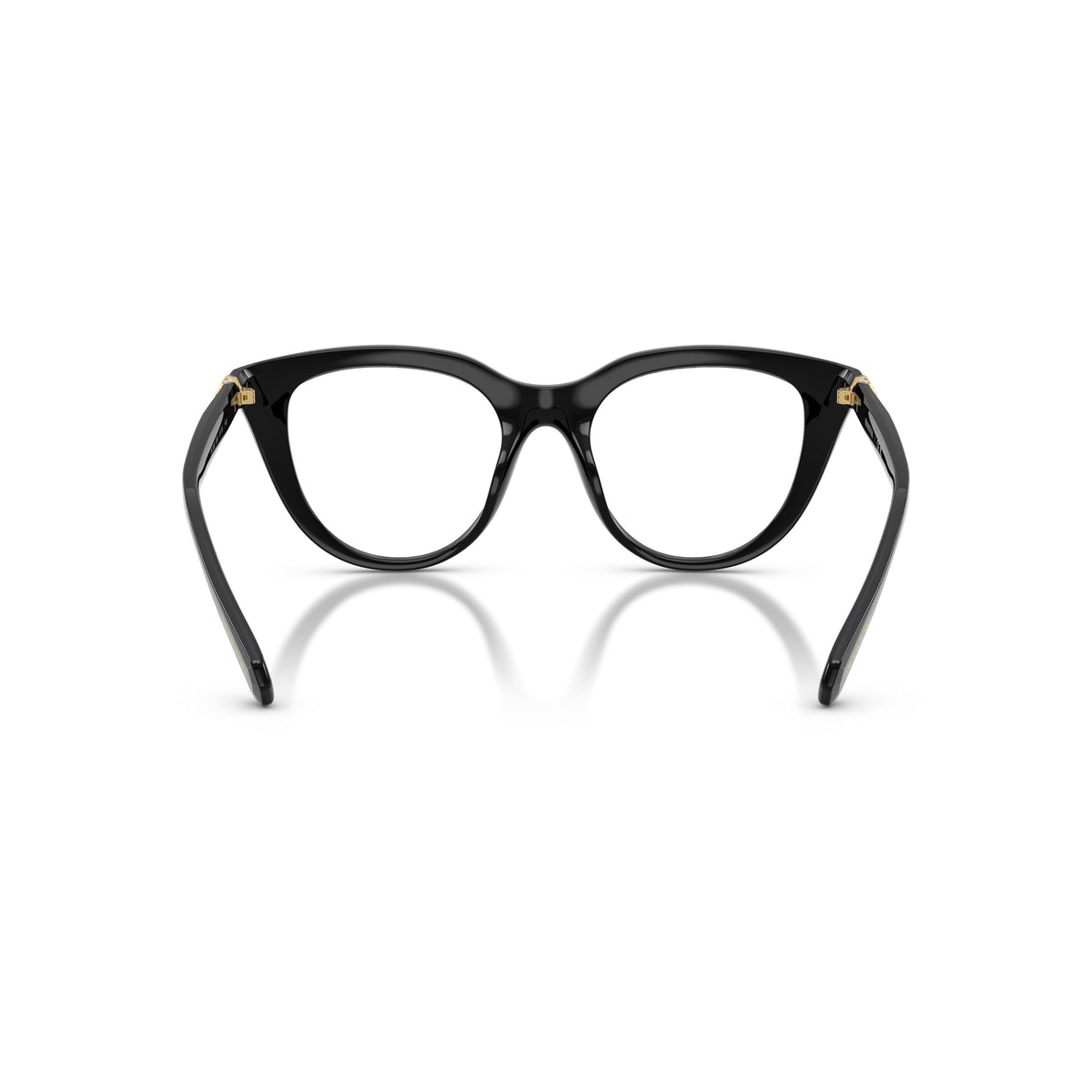 0Sk2052 Bold Cat-Eye Eyeglasses with Gold Accents