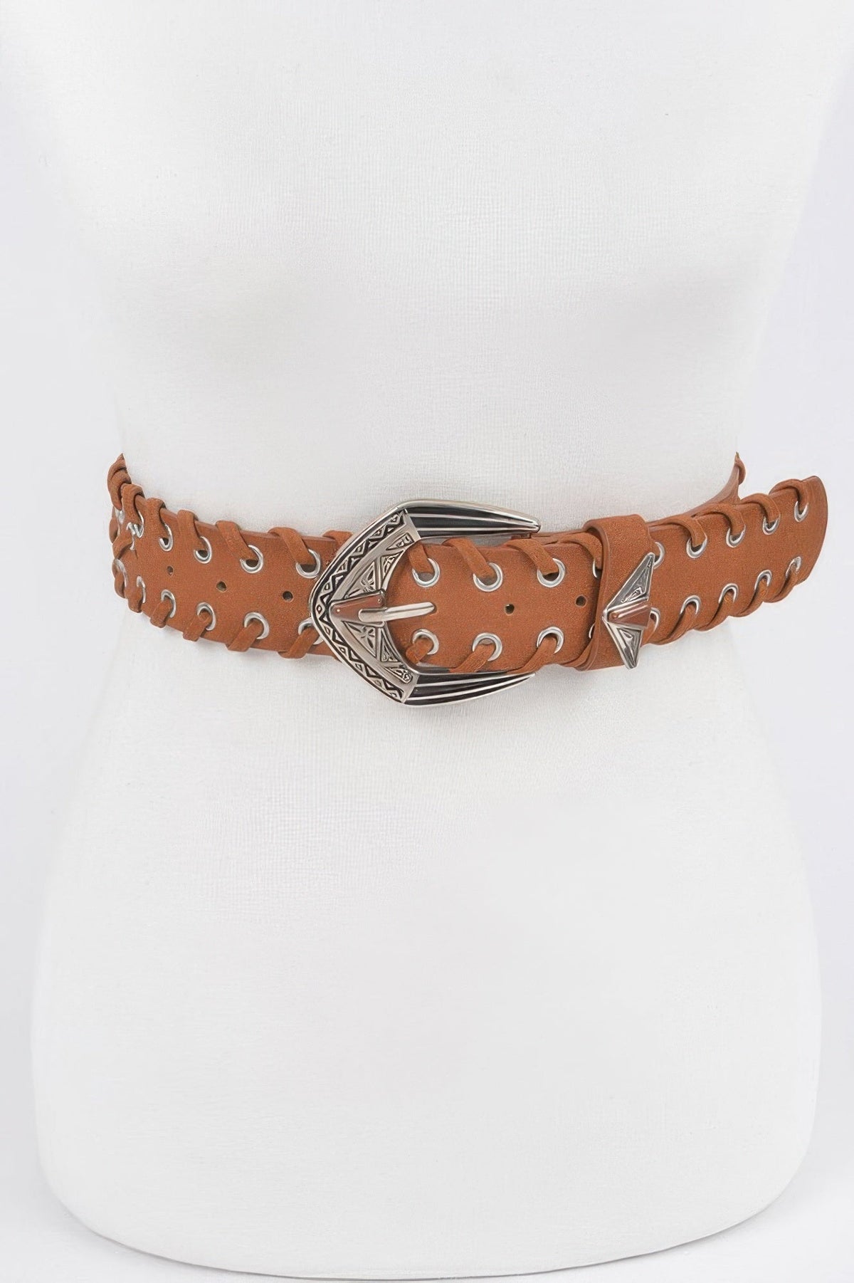 Multi Metal Eyelet Belt