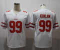 Men's San Francisco 49ers Javon Kinlaw #99 White Game jersey