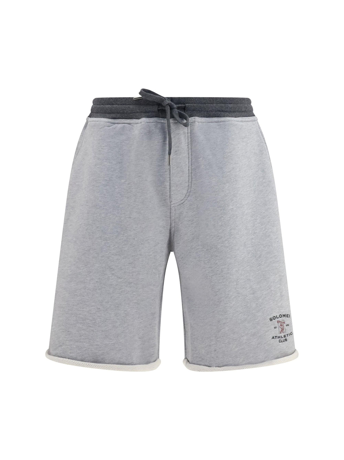 Brunello Cucinelli Men Cotton Drawstring Shorts