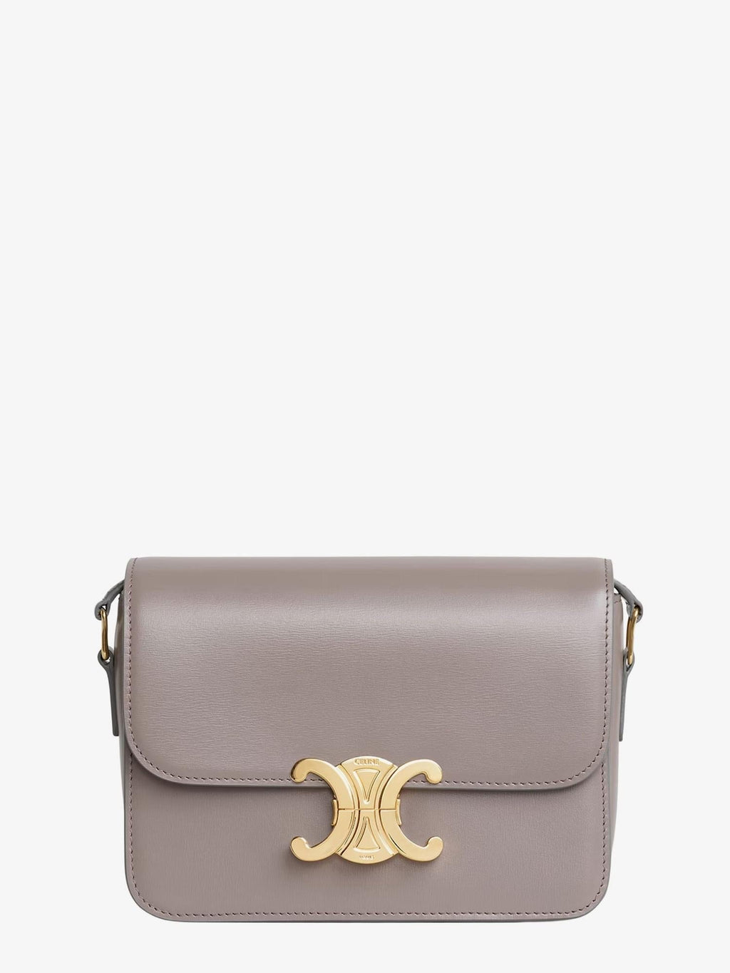 Celine Women Teen Triomphe Leather Crossbody Bag