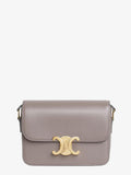 Celine Women Teen Triomphe Leather Crossbody Bag