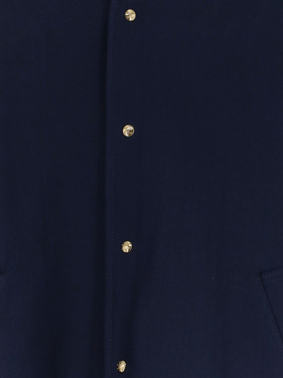 Celine Women Cotton Blazer With Printed Lining