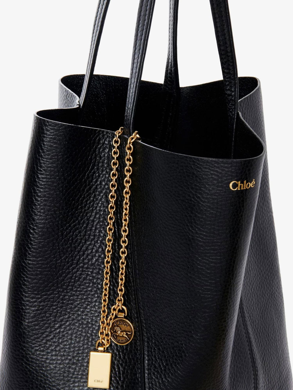 Chloe' Women Chloe Spin Leather Shoulder Bag