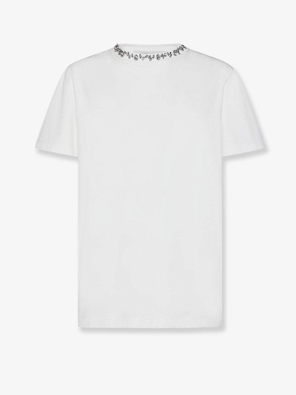 Golden Goose Deluxe Brand Women Cotton T-Shirt With Rhinestones