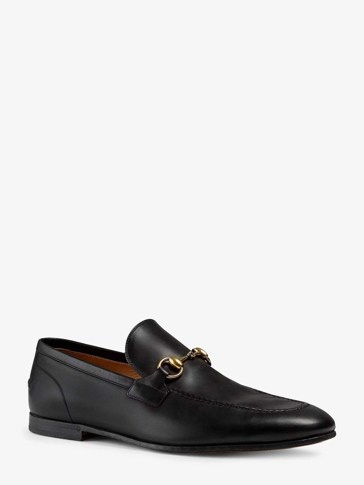 Gucci Men Jordaan Leather Loafers