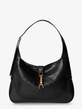 Gucci Women Jackie 1961 Hammered Leather Shoulder Bag