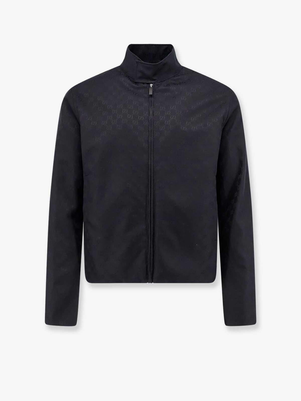 Gucci Men Gg Cotton Fabric Jacket