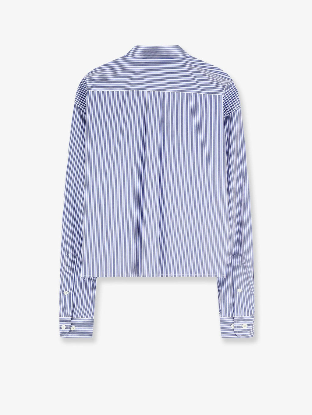 Miu Miu Women Striped Cotton Shirt