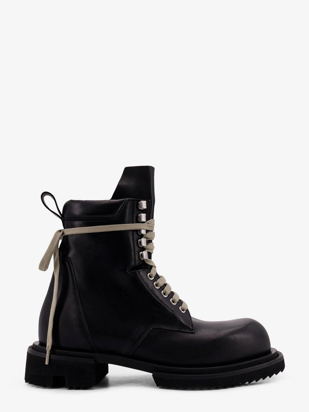 Rick Owens Men Leather Boots