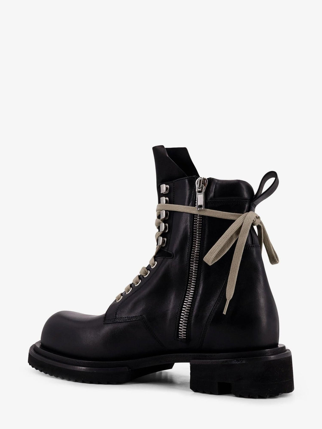 Rick Owens Men Leather Boots