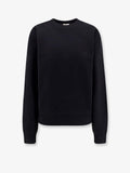 Saint Laurent Women Certified Cotton Sweatshirt With Cassandre Embroidery